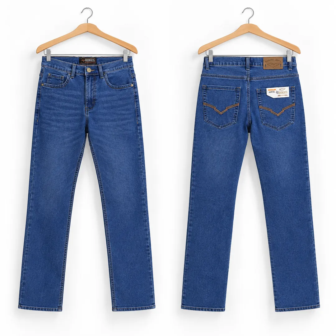 Rookies Jeans Pant Light Blue - 01 Pcs